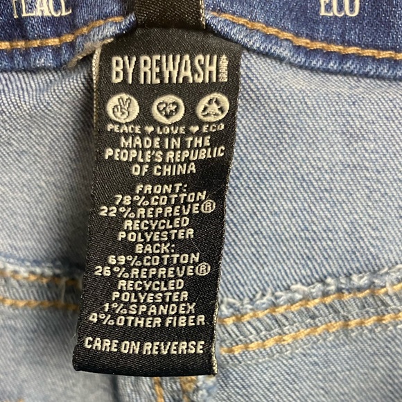 NWT Rewash Distressed High Rise Jean Shorts 15 32 - Picture 8 of 8